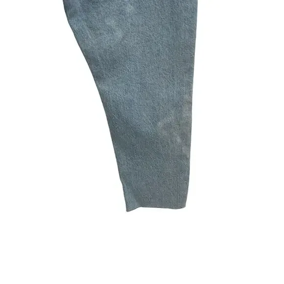 NWT Topshop Straight Jeans Cropped Raw Hem Size 6 - Picture 5 of 6